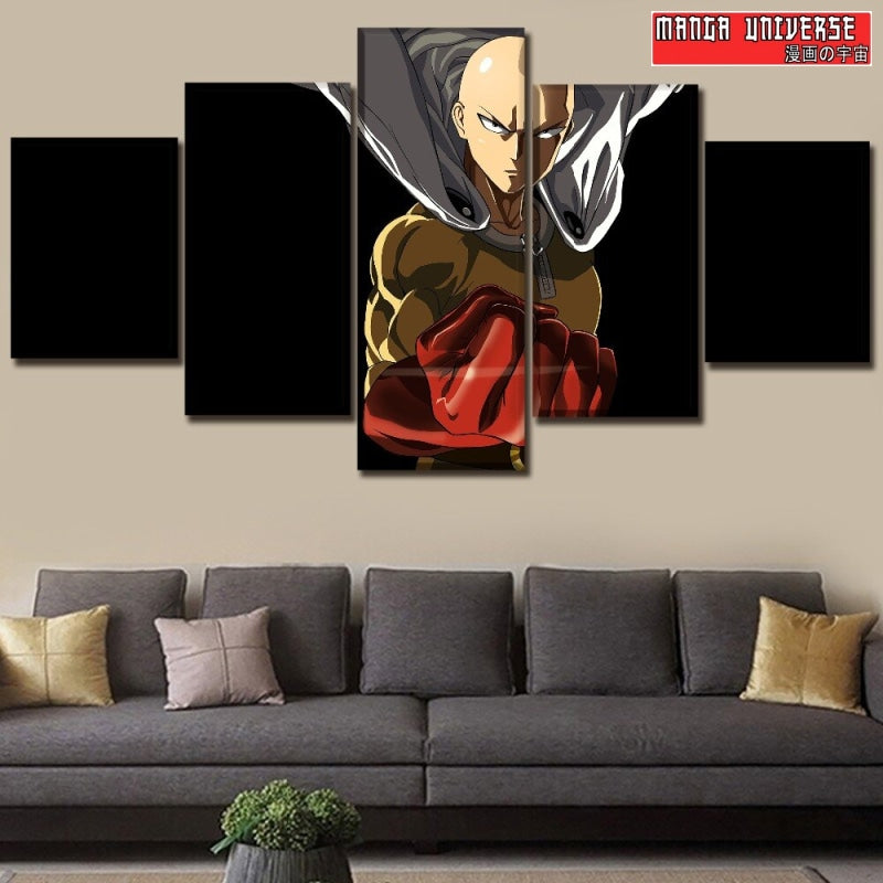 Tableau one punch man saitama