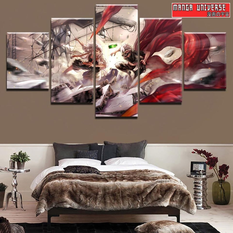 TABLEAU TOKYO GHOUL FIGHT - Petit / Sans Cadre