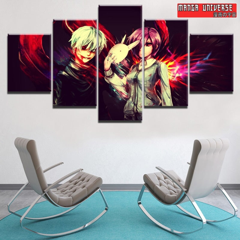 TABLEAU TOKYO GHOUL FUTUR - Petit / Sans Cadre