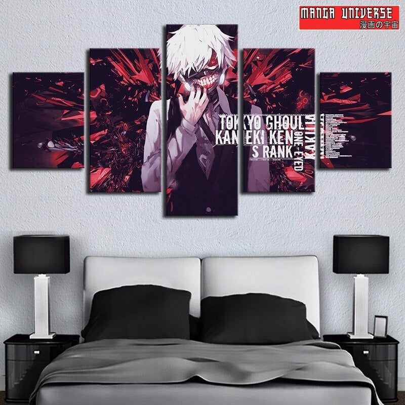 TABLEAU TOKYO GHOUL KEN KANEKI NEW WORLD - Petit / Sans