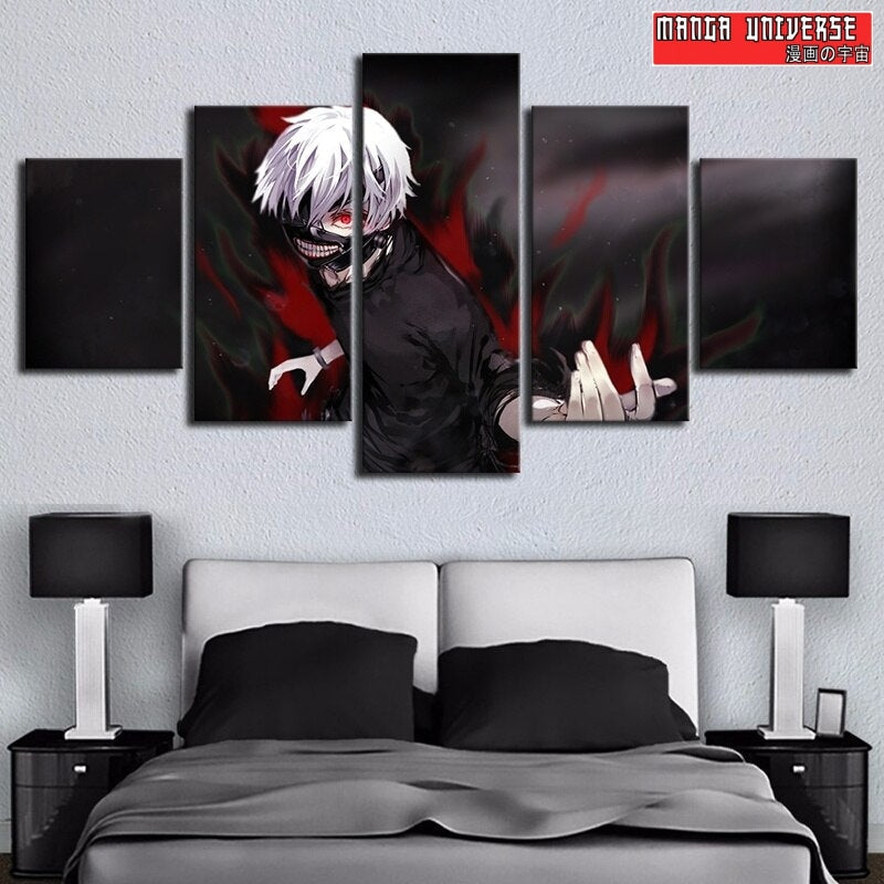 TABLEAU TOKYO GHOUL KEN KANEKI POWER - Petit / Sans Cadre