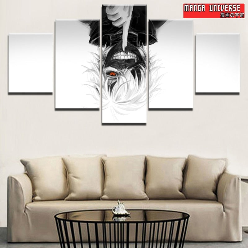 TABLEAU TOKYO GHOUL KEN KANEKI SILENCE - Petit / Sans Cadre